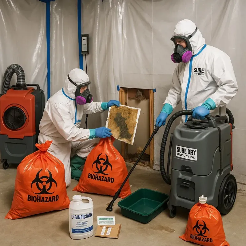 Contaminated Water Handling Protocols process in Spring Hill, FL