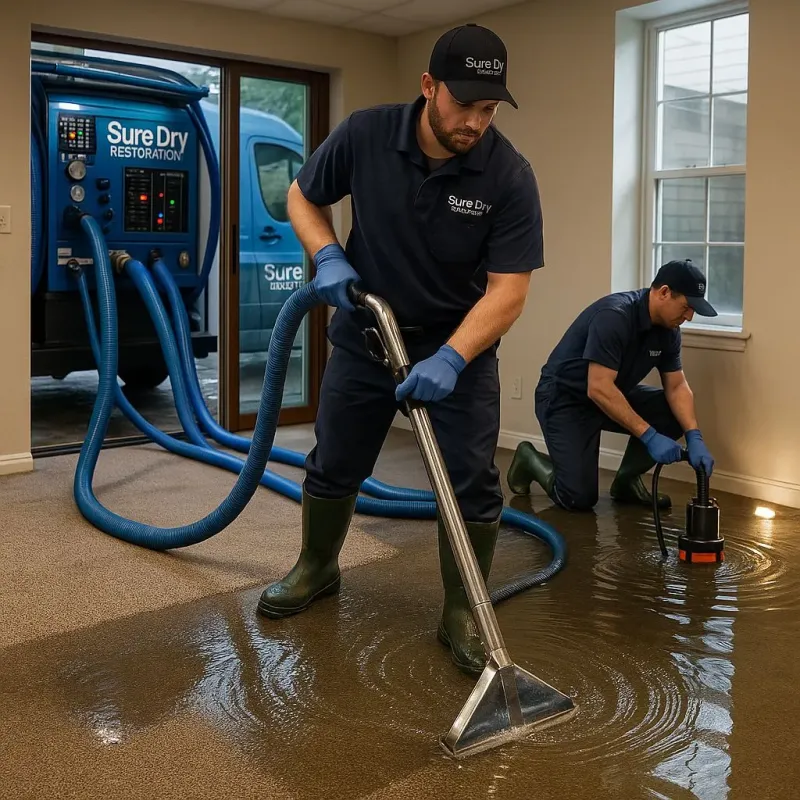 Water Extraction and Removal process in Spring Hill, FL